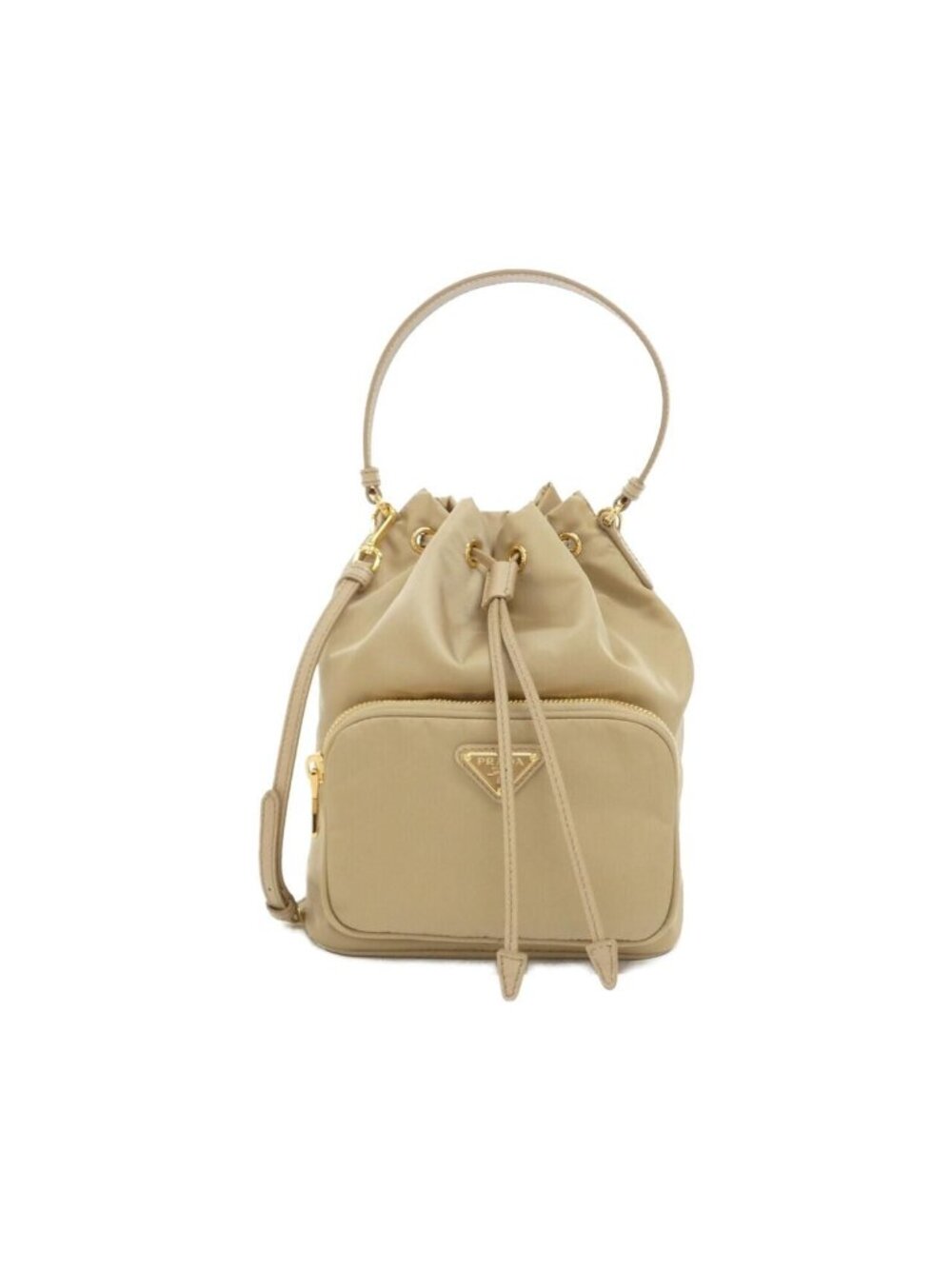 Prada Bag Handbag Gold